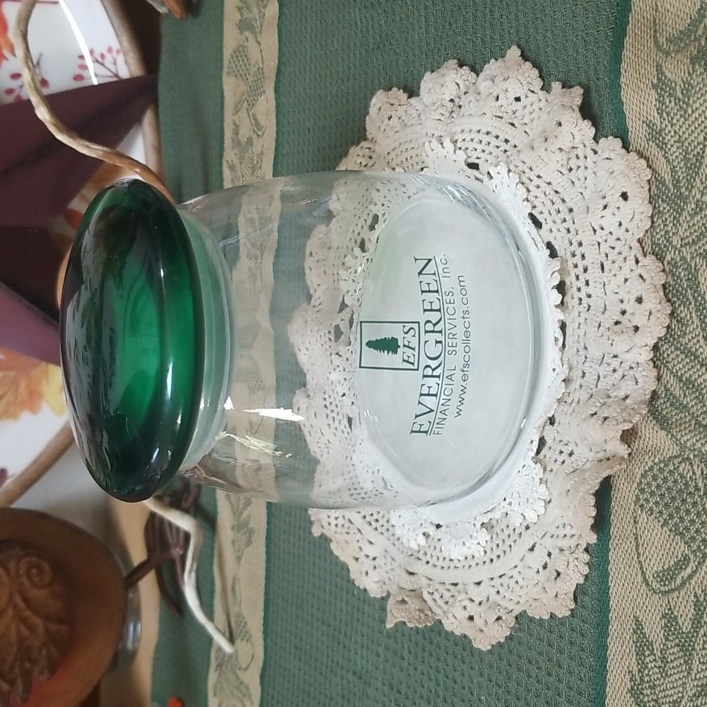 🍬GLASS CANDY JAR